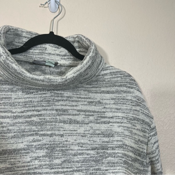 Saturday Sunday XS gray cowl neck sweater Anthro - Picture 2 of 10